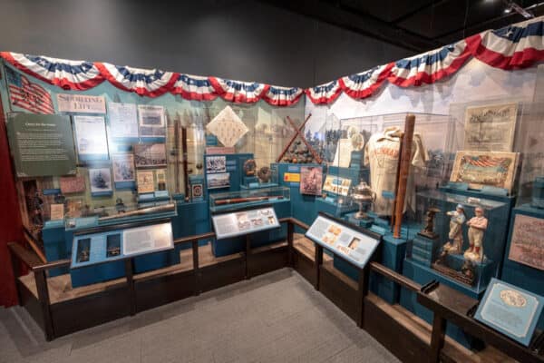 Taking the Field exhibit